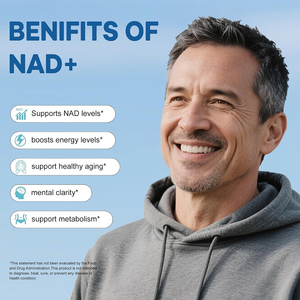 Cápsulas de NAD+ de alta calidad de marca privada ODM OEM que apoyan el aumento del nivel de NAD, aumentan la energía, promueven el envejecimiento saludable y el metabolismo. - Product Image 6