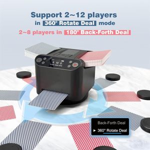 เครื่องสับไพ่ 2 สำรับ พร้อมเกมสำเร็จรูป 5 เกม รองรับผู้เล่<span class=keywords><strong>น</strong></span> 12 คน เงียบพิเศษ ชาร์จไฟได้ ทนทา<span class=keywords><strong>น</strong></span> พก<span class=keywords><strong>พา</strong></span>สะดวก เป็นมิตรกับสิ่งแ<span class=keywords><strong>ว</strong></span>ดล้อม หรูหรา อัตโ<span class=keywords><strong>น</strong></span>มัติ - Product Image 3