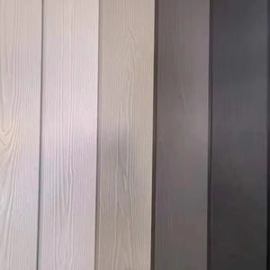 Panneau extérieur de revêtement de ciment de fibre de grain de bois de la classe A1 pour des villas - Product Image 2