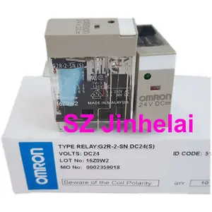 새롭고 독창적인 G2R-2-SN AC220(S) AC110(S) DC24(S) 중간 릴레이 8 핀 G2R-2-SN(S) 220VAC 110VAC 24VDC