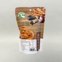 Sachet Doypack Personnalisé Imprimé en Héliogravure avec Fermeture Zip pour Bâtonnets de Taro, Refermable, Qualité Alimentaire, Recyclable, Écologique, avec Trou de Suspension