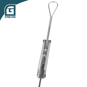 Gcabling Abrazadera de Anclaje para Cable Aéreo de Suspensión en Torres de Comunicación y Puentes, para <span class=keywords><strong>Alivio</strong></span> de Tensión en FTTH de Bajo y Alto Voltaje - Product Image 1