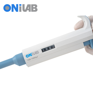 Onilab nóng bán có thể điều chỉnh âm lượng 0.1ul-10ml phòng thí nghiệm pipettes bút đơn kênh cơ khí nhựa Micro Pipette - Product Image 2