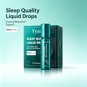 Gouttes buvables relaxantes pour la nuit, formule douce, complément bien-être pour la détente nocturne des adultes, routine de relaxation, soins de santé OEM - Product Image 6