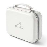 Étui de transport rigide en EVA personnalisé avec fermeture éclair et insert en mousse, boîte de rangement étanche pour câbles, chargeurs et petits appareils