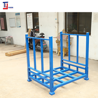 Étagère à palettes pour pneus pliable et empilable pour entrepôt, étagères et rayonnages empilables élégants