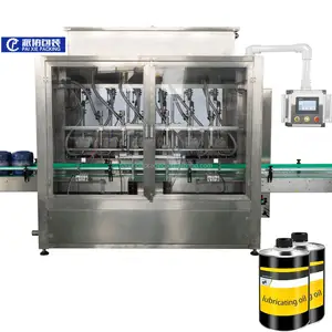 Automatic 1L-5L Engine Lube Motor Car Oil Liquid Bottle Filling And Capping Machine