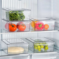 Boîte de Fermentation de Pâte de Style Japonais pour la Maison avec Couvercle Anti-Poussière en PET de Qualité Alimentaire, Rangement Réfrigérateur pour Pain et Toast