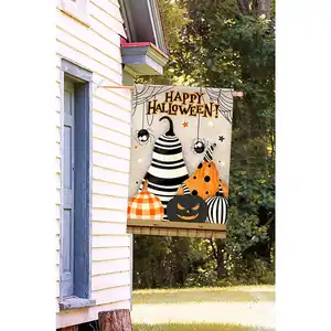 Hete Verkoop Halloween Ontwerp Sublimatie Grote Tuin Tuin Tuinvlag