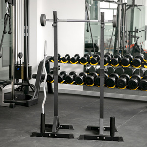 Yaran Barbell <b>Rack</b> <b>Squat</b> Weightlifting <b>Rack</b> Thickened Reinforced Split <b>Rack</b> Durable Stable Adjustable Commercial Fitness - Product Image 2