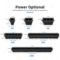 Iluminación LED Lineal de Alta Calidad para Interiores, Montaje en Superficie, Luz Lineal Empotrada, Foco LED, Downlight, Rejilla Lineal, Foco COB