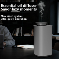 Diffuseur d'aromathérapie sans eau de 5 ml, 10 ml, 20 ml, 2000 mAh, 4 vitesses réglables, diffuseur d'huiles essentielles portable avec 4 minuteries
