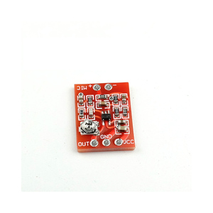 Taidacent Gain-Amplificador <span class=keywords><strong>de</strong></span> micrófono eléctrico ajustable, módulo amplificador <span class=keywords><strong>de</strong></span> micrófono, placa <span class=keywords><strong>de</strong></span> circuito, MAX4466 - Product Image 5