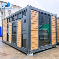 Maison Conteneur Tiny Préfabriquée Mobile Zhongnan Détachable Sur Mesure de Luxe avec Toilettes et Cuisine Portables pour l'Australie