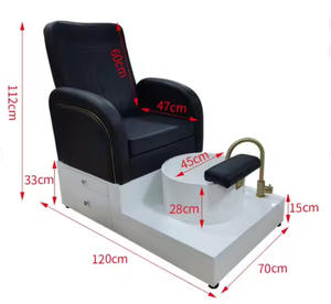 Nuevos Muebles de Lujo para Salón de Uñas Sillas de Pedicura con Color Personalizado - Masajeador de <span class=keywords><strong>Spa</strong></span> Automático para Pies para Uso Comercial en Salón de Belleza/<span class=keywords><strong>Spa</strong></span> - Product Image 4