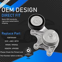 Antriebsriemenspanner-Umlenkrollen-Kit Kompatibel mit BMW 12-18 für BMW Z4, X1, X3, X4, M2, 228i, 320i, 328i, OE #   11287594969