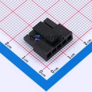 XD-43645-5Y Housing (Wire-to-Board / Wire-to-Wire) P=3mm Connector ( Jack Structure: 1x5P )( Pitch: 3mm )( Number of Rows: 1 ) - Product Image 1