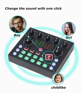 Vason V8S Professional <b>Condenser</b> <b>Microphone</b> Sound Card Metal Construction Multiple Electronic Sounds for Recording Live - Product Image 4