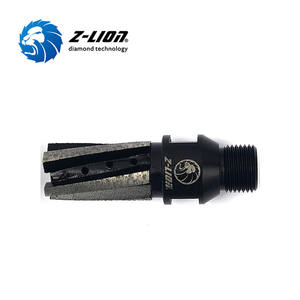 Yüksek kaliteli 1/2 gaz freze kesicisi taş <span class=keywords><strong>CNC</strong></span> elmas parmak yönlendirici Bit granit mermer kuvarsit sondaj - Product Image 2