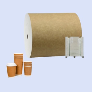 Papier de spécialité à dos kraft enduit d'argile <span class=keywords><strong>CCKB</strong></span> Caractéristique étanche pour boîtes à emporter - Product Image 2