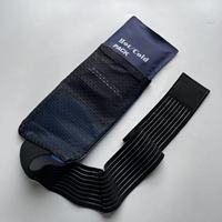 Pack de glace (ensemble de 3 pièces) coussin de gel réutilisable sac de glace soutien récupération des blessures réglable thérapie chaude et froide Gel Wrap