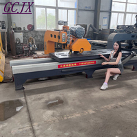Enrutador CNC automático usado, máquina cortadora de bloques de mármol, sierra de puente China hidráulica de múltiples hojas con componente de núcleo de Motor China