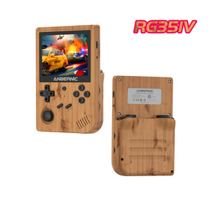 Console de jeu portable à code source ouvert <span class=keywords><strong>RG351V</strong></span> RK3326 Console de jeu portable verticale Grain de bois PSP Console de jeu ic - Product Image 6