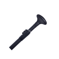 Nouveau design de lame en carbone bambou arbre en carbone SUP planche de surf pagaie réglable trois pièces pagaie en bambou pour SUP