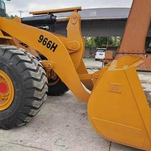 Maquinaria Caterpillar usada bien mantenida, equipo pesado, cargadora de ruedas de 24 toneladas CAT966H CAT966 - Product Image 4