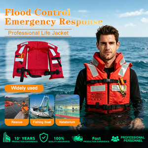 <span class=keywords><strong>Gilet</strong></span> <span class=keywords><strong>de</strong></span> <span class=keywords><strong>sauvetage</strong></span> robuste pour adulte, certifié USCG, capacité <span class=keywords><strong>de</strong></span> charge 140 kg, flottabilité 155N, sifflet réfléchissant pour - Product Image 3