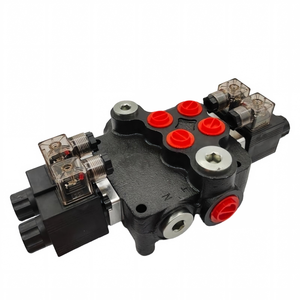 Vanne de commande directionnelle monobloc hydraulique à solénoïde à 2 bobines à centre ouvert Huamao 2Z80-AA-ES3-12/24VDC-G, garantie 1 an, 250 bars - Product Image 6