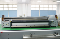 Peralatan Printer UV Hybrid Format Besar Industri 5.3m, Mesin Cetak UV Otomatis Roll dan Flat