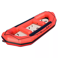 Bote Inflable de Alta Calidad de 395 cm (13 pies) para Rafting en Aguas Bravas, Bote de PVC