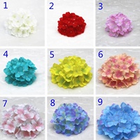 Kepala Bunga Hydrangea Buatan Dekorasi Embos Model 2014 Grosir Bunga Pernikahan Gaya Eropa untuk Gapura Dinding