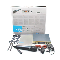 Système de Microphone Professionnel Cravate sans Fil EiW300 G3 avec Microphone UHF à Main E835S