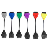 Conector de Escáner OBD 2 para Auto, Cable Adaptador de Diagnóstico MultiECUScan para Escaneo de Múltiples ECU, para Escaneo de ECU Fiat, 6 Colores