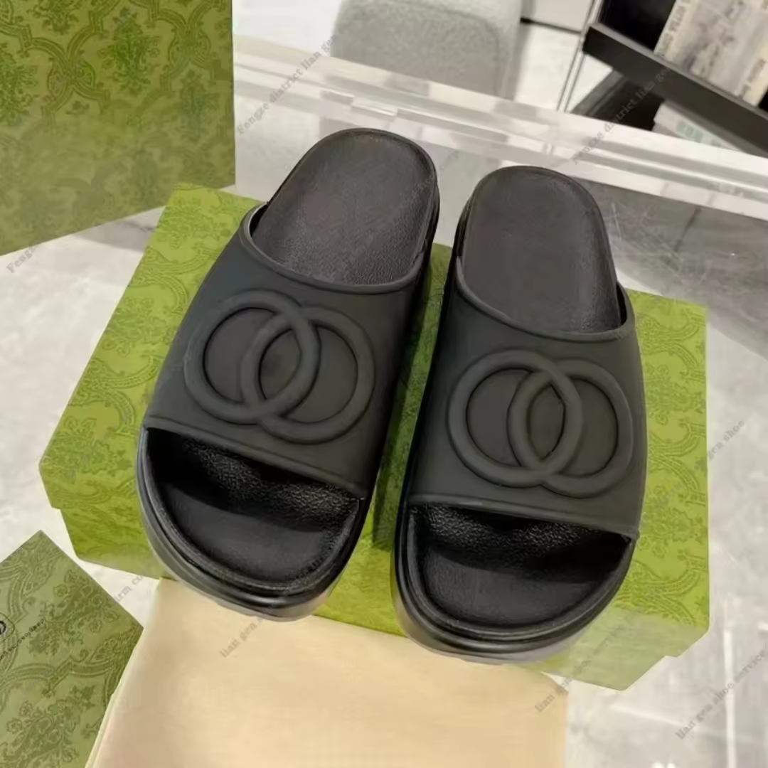 Leather Sandals Luxury Brand Slides Comfortable And Stylish Men's