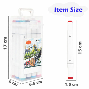 12 24 36 48 60pcs Hard PP Box Packing <b>Paint</b> Marker Pen for Rock Painting Set Water-Based Acrylic <b>Paint</b> Marker - Product Image 2