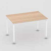Bureau de travail à domicile moderne extensible en bois avec tiroirs verrouillables et design modulaire pour les enseignants