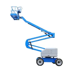 14-22m peralatan kerja aerial platform artikulating boom lift