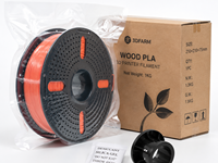 Filament d'imprimante 3D PLA Bois 1,75 mm 1 kg, texture naturelle en fibre de bois, 8 couleurs, pour modèles décoratifs Bambu Lab Creality