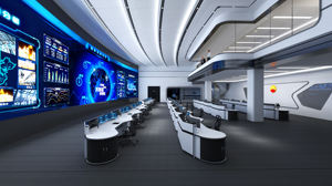 JCCX-1制御センターコンソールソリューション中国モジュラーオフィスワークステーションエンジニア新しい制御室Mordenコンピュータコンソール - Product Image 6