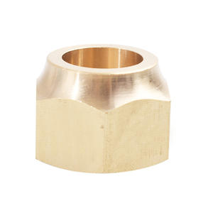 Fournisseur direct d'usine, pièces de climatisation haute pression résistantes aux fissures - écrous de raccordement en cuivre forgé, systèmes CVC - Product Image 1