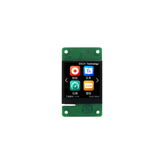 1.5 inch IPS LCD Display 240*240 LUA script,  Capacitive Touch Screen