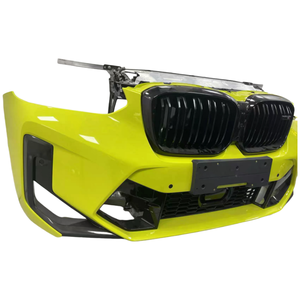 Adecuado para el conjunto de parachoques delantero <span class=keywords><strong>BMW</strong></span> X4M F98 de alta calidad con kit de carrocería ABS de malla de ventilador de Faro de radiador G02 - Product Image 3