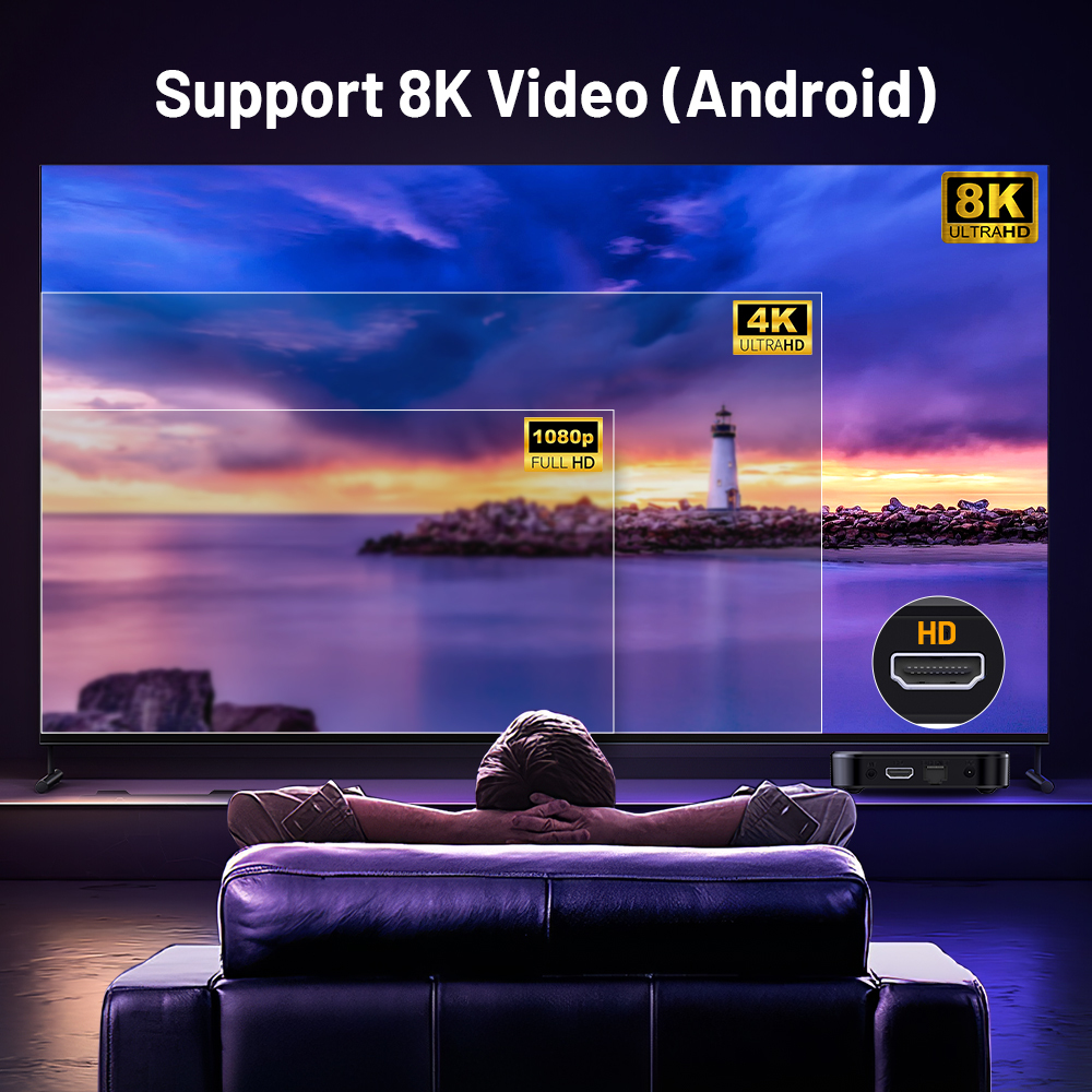 KINHANK Super Console X8 レトロゲーム機 3万タイトル内蔵 8K対応 TV
