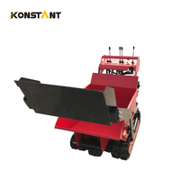 Certification CE tracteur hydraulique chargeur camion mini dumper pour ferme usage domestique chenille chargeur moteur nouveau utilisé