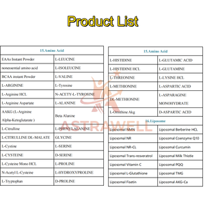 Astrawell L-Arginina: Melhor Preço, Pó de Arginina Grau Alimentício CAS 74-79-3 L-Arginina - Product Image 2