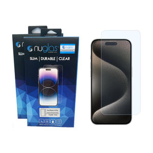 Protecteur d'écran pour téléphone portable Film transparent en verre HD pour <span class=keywords><strong>Iphone</strong></span> 15 14 13 12 11X6 <span class=keywords><strong>XS</strong></span> 7 XR 8 - Product Image 1