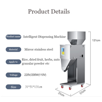 Machine de remplissage automatique de granulés, poudres, céréales, haricots et café de type au sol DUOQI XKW-3000 à prix réduit